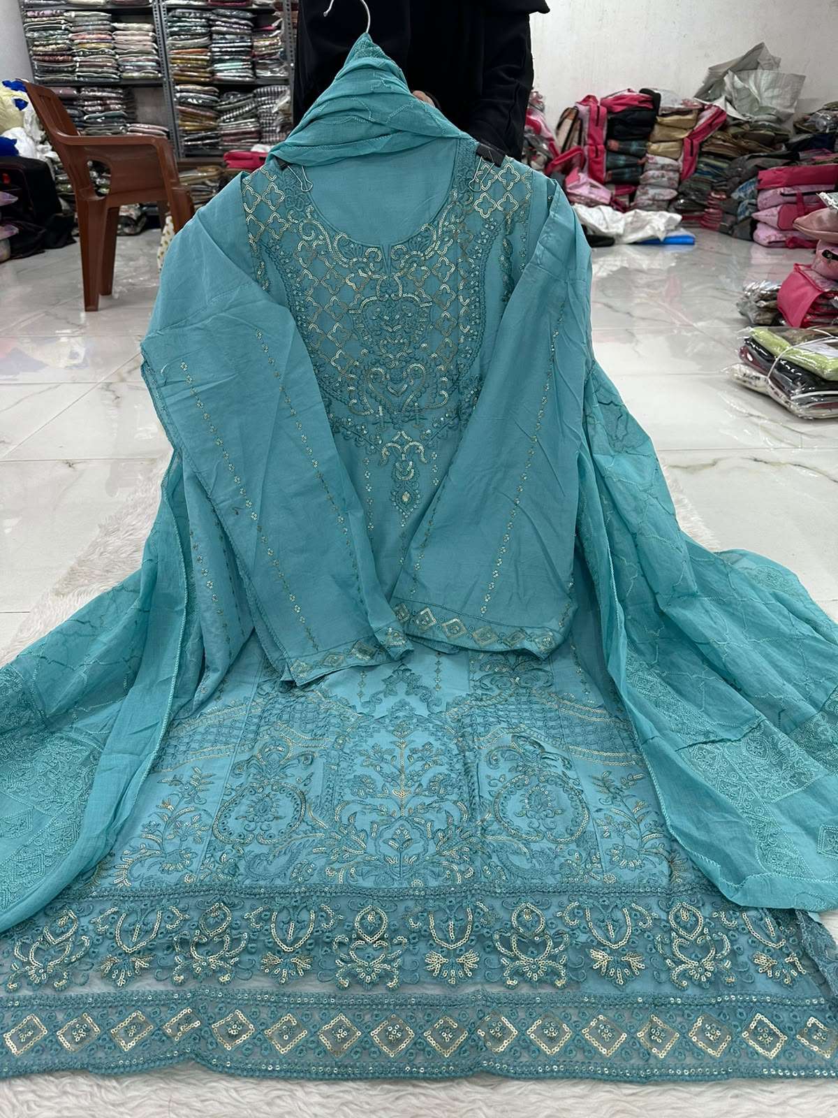 Falah Premium Pure Cotton Collection Code - NOP 37 By Falah Designer Suits